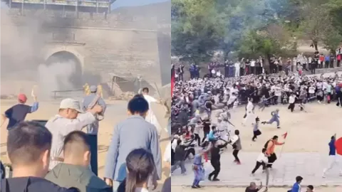 山东沂南NPC团长打县城项目