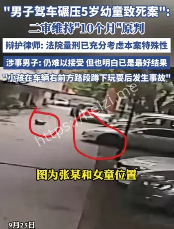 成都特斯拉碾压幼童案二审维持原判